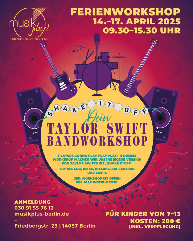 Ferienworkshop Berlin Taylor Swift