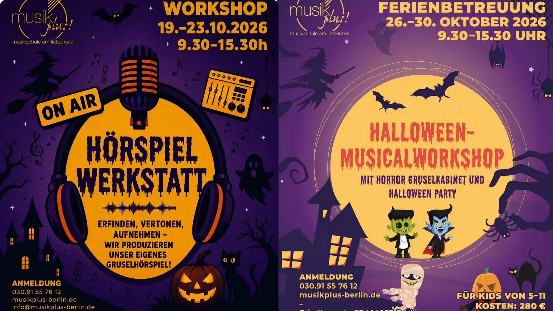 Musikworkshop in den Herbstferien – was Kinder bei Musikplus erleben